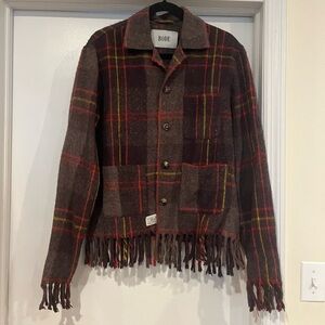 BODE one of a kind wool jacket
